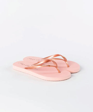 Rip Curl Script Wave Jandal - Rose Gold